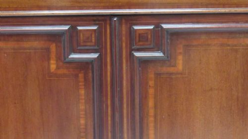 SUPERB 19THC LIBRARY BOOKCASE - ADDITIONAL PHOTO 3
