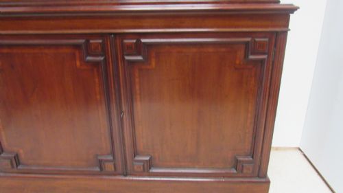 SUPERB 19THC LIBRARY BOOKCASE - ADDITIONAL PHOTO 16