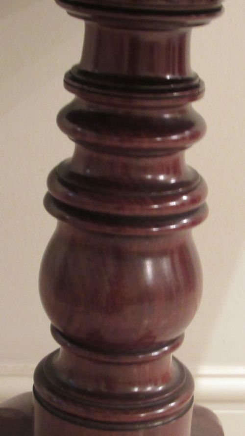 REGENCY SIDE TABLE IN MAHOGANY - ADDITIONAL PHOTO 6