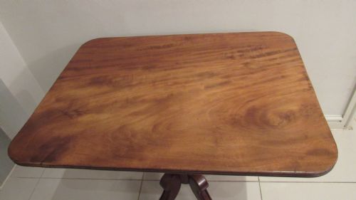 REGENCY SIDE TABLE IN MAHOGANY - ADDITIONAL PHOTO 11