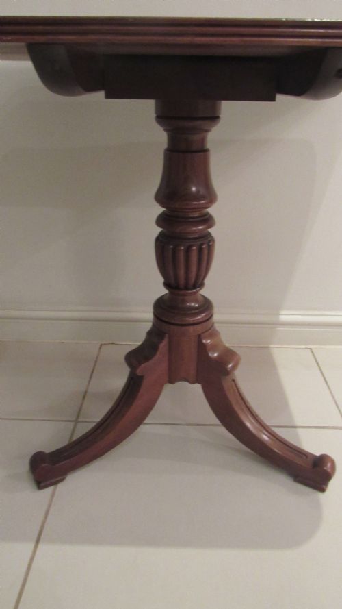 GEORGE 1V MAHOGANY TABLE - ADDITIONAL PHOTO 6