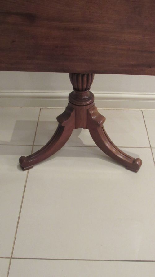GEORGE 1V MAHOGANY TABLE - ADDITIONAL PHOTO 8