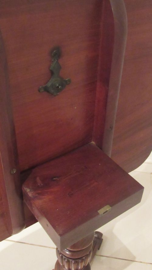 GEORGE 1V MAHOGANY TABLE - ADDITIONAL PHOTO 11