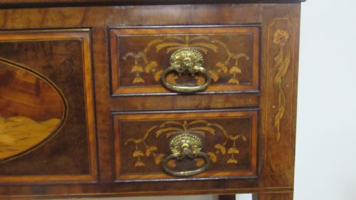 SUPERB MARQUETRY DISPLAY CABINET - ADDITIONAL PHOTO 6
