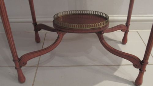 SUPERB SATINWOOD OCCASIONAL TABLE - ADDITIONAL PHOTO 5