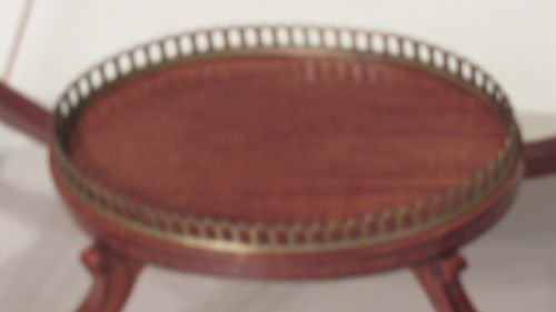 SUPERB SATINWOOD OCCASIONAL TABLE - ADDITIONAL PHOTO 15