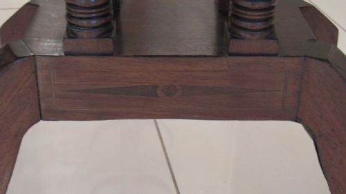 WONDERFUL PAIR OF GEORGIAN MAHOGANY CARD TABLES - ADDITIONAL PHOTO 6