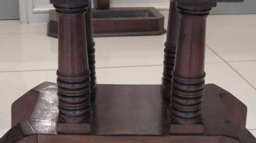WONDERFUL PAIR OF GEORGIAN MAHOGANY CARD TABLES - ADDITIONAL PHOTO 7