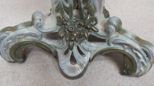 A WONDERFUL AND RARE POTTERY ART NOUVEAU TABLE - ADDITIONAL PHOTO 11