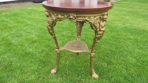 19TH C GARDEN TABLE - ADDITIONAL PHOTO 12