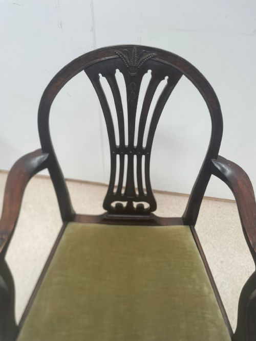 WONDERFUL SET OF 8 MAHOGANY CHAIRS - ADDITIONAL PHOTO 8
