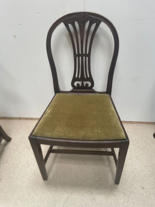 WONDERFUL SET OF 8 MAHOGANY CHAIRS - ADDITIONAL PHOTO 13