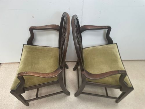 WONDERFUL SET OF 8 MAHOGANY CHAIRS - ADDITIONAL PHOTO 15