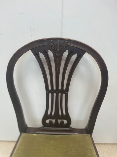 WONDERFUL SET OF 8 MAHOGANY CHAIRS - ADDITIONAL PHOTO 16