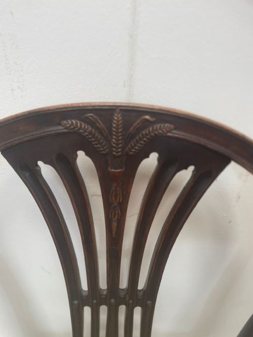 WONDERFUL SET OF 8 MAHOGANY CHAIRS - ADDITIONAL PHOTO 17