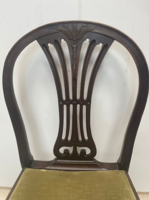 WONDERFUL SET OF 8 MAHOGANY CHAIRS - ADDITIONAL PHOTO 19