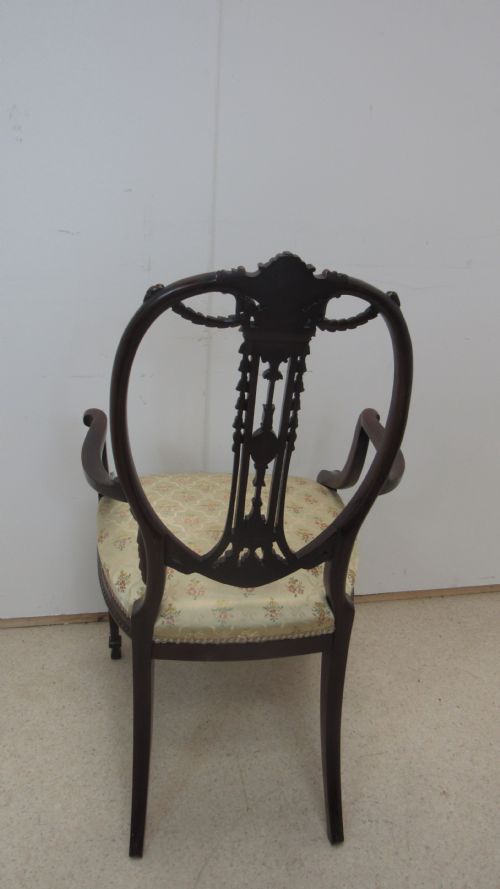 A SUPERB QUALITY OFFICE ARM CHAIR - ADDITIONAL PHOTO 13