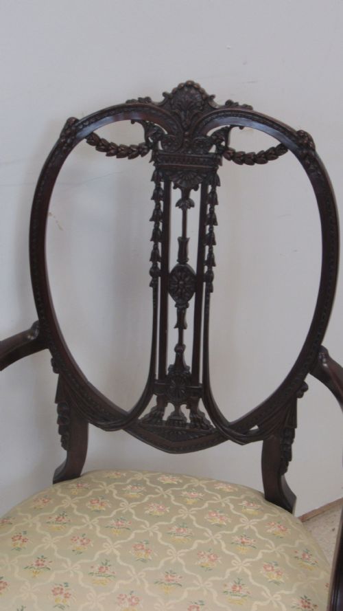 A SUPERB QUALITY OFFICE ARM CHAIR - ADDITIONAL PHOTO 19