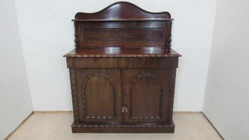IMPOSING VICTORIAN MAHOGANY CHIFFIONERE - ADDITIONAL PHOTO 12