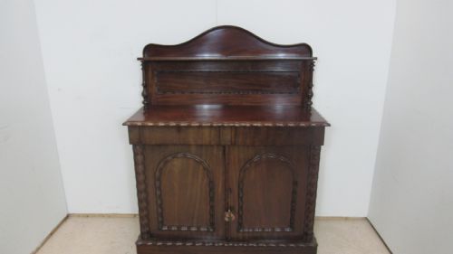 IMPOSING VICTORIAN MAHOGANY CHIFFIONERE - ADDITIONAL PHOTO 14