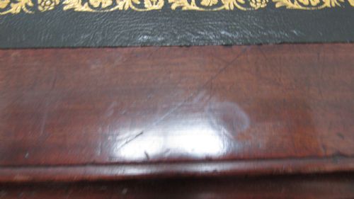 WONDERFUL VICTORIAN MAHOGANY PEDESTAL DESK - ADDITIONAL PHOTO 16