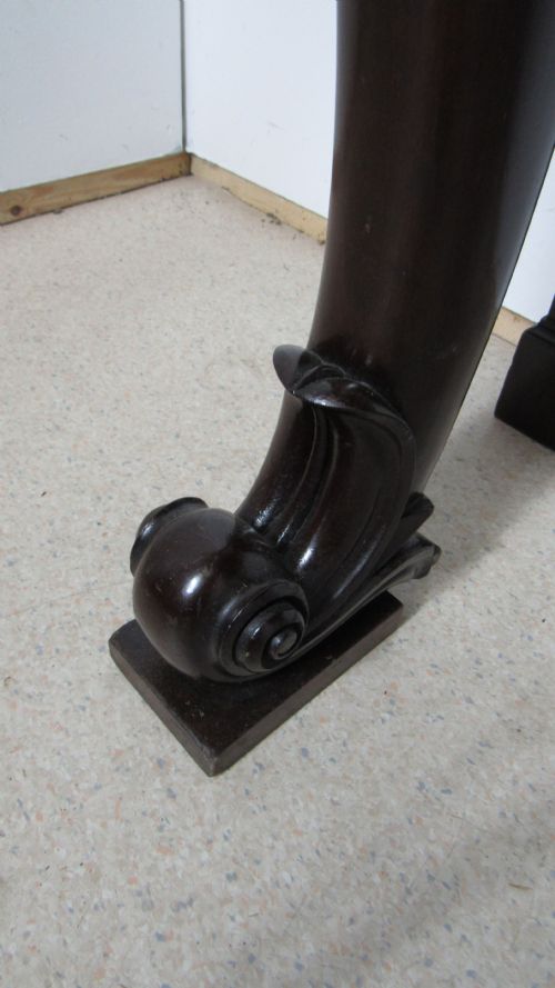 A WONDERFUL MAHOGANY CONSOLE SIDE TABLE - ADDITIONAL PHOTO 11
