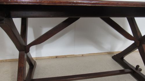 WONDERFUL ARTS AND CRAFTS REFECTORY TABLE - ADDITIONAL PHOTO 4