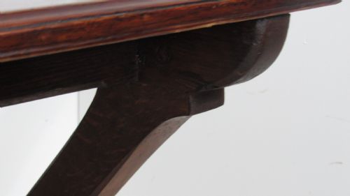 WONDERFUL ARTS AND CRAFTS REFECTORY TABLE - ADDITIONAL PHOTO 5