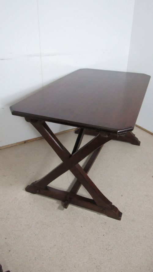 WONDERFUL ARTS AND CRAFTS REFECTORY TABLE - ADDITIONAL PHOTO 8