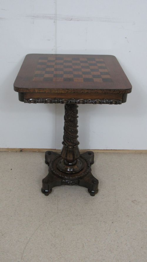 superb william iv side table - CATEGORY: ANTIQUE TABLES - DATED 1800