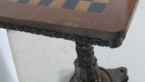 SUPERB WILLIAM IV SIDE TABLE - ADDITIONAL PHOTO 15