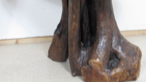UNUSUAL AND RARE PAIR OF TREE OCCASIONAL TABLES - ADDITIONAL PHOTO 3