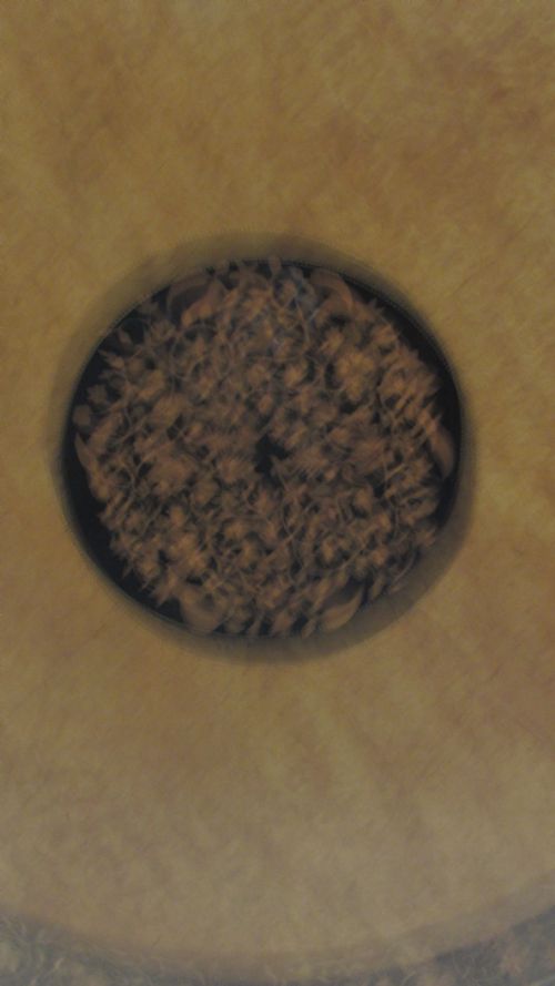 WONDERFUL QUALITY SMALL L CIRCULAR MARQUETRY TABLE - ADDITIONAL PHOTO 7