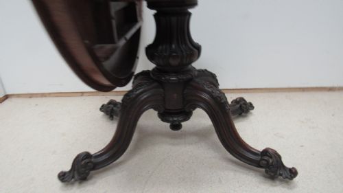 WONDERFUL QUALITY SMALL L CIRCULAR MARQUETRY TABLE - ADDITIONAL PHOTO 13