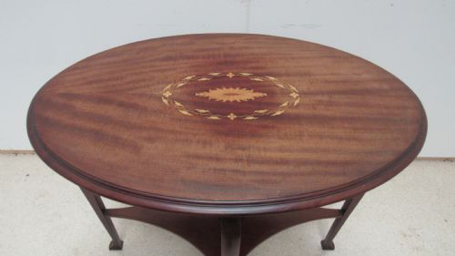 A VERY SMART INLAID OCCASIONAL SIDE TABLES - ADDITIONAL PHOTO 1
