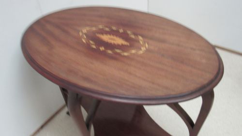 A VERY SMART INLAID OCCASIONAL SIDE TABLES - ADDITIONAL PHOTO 7