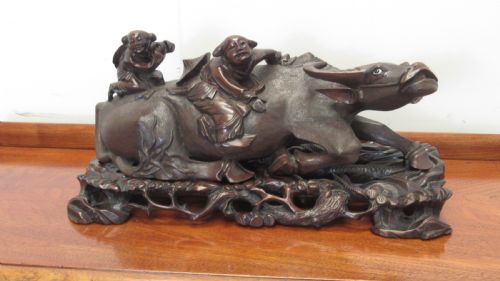 a great and large carving - CATEGORY: ANTIQUE SCULPTURES - DATED VICTORIAN