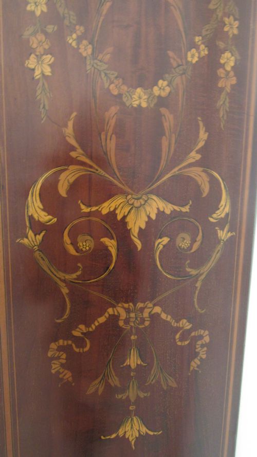 FABULOUS INLAID SECRETAIRE DISPLAY CABINET - ADDITIONAL PHOTO 13