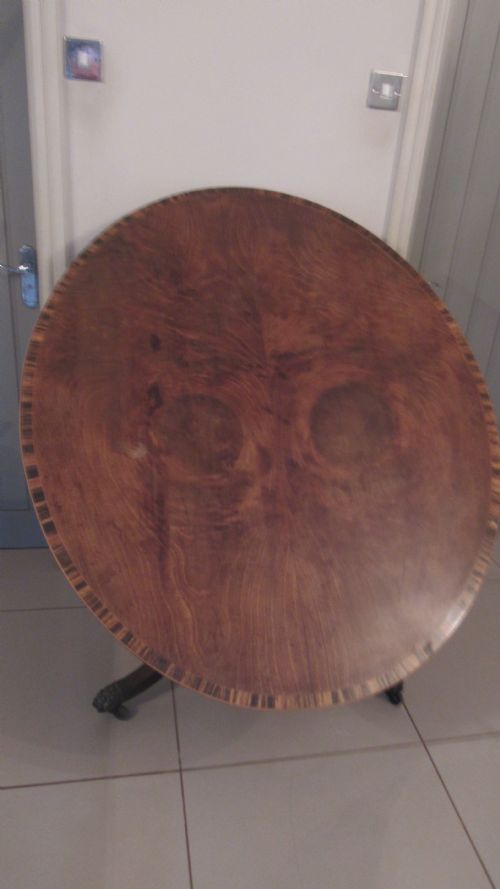 A WONDERFUL GEORGIAN DINING CENTRE TABLE - ADDITIONAL PHOTO 4