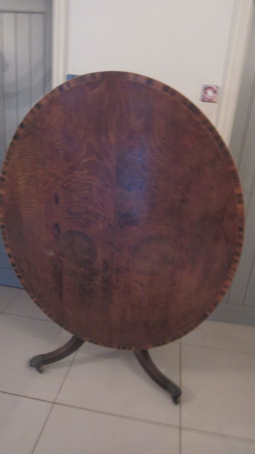 A WONDERFUL GEORGIAN DINING CENTRE TABLE - ADDITIONAL PHOTO 7