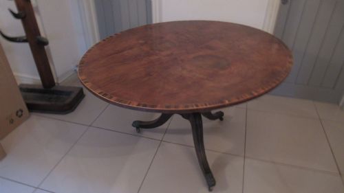 A WONDERFUL GEORGIAN DINING CENTRE TABLE - ADDITIONAL PHOTO 8