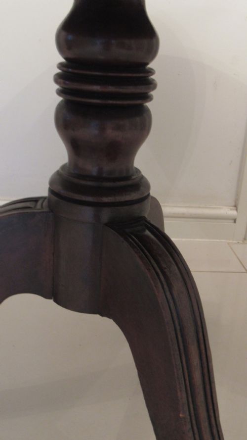 A WONDERFUL GEORGIAN DINING CENTRE TABLE - ADDITIONAL PHOTO 14