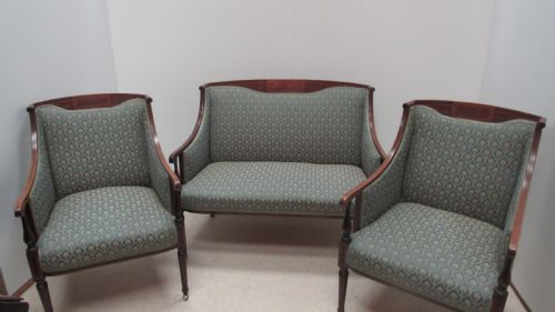 EDWARDIAN MAHOGANY INLAID SUITE - ADDITIONAL PHOTO 9