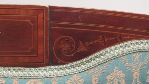 EDWARDIAN MAHOGANY INLAID SUITE - ADDITIONAL PHOTO 11