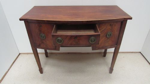 GEORGIAN BOWED SIDEBOARD - ADDITIONAL PHOTO 3