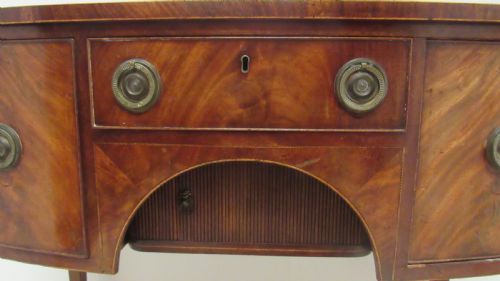GEORGIAN BOWED SIDEBOARD - ADDITIONAL PHOTO 6