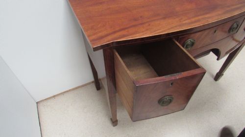 GEORGIAN BOWED SIDEBOARD - ADDITIONAL PHOTO 13