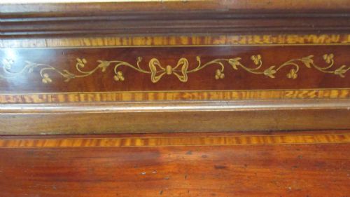 SUPERB MARQUETRY INLAID MAHOGANY SIDEBOARD - ADDITIONAL PHOTO 15