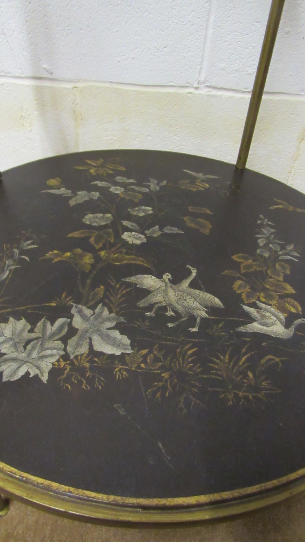 decorative laquered brass table View V