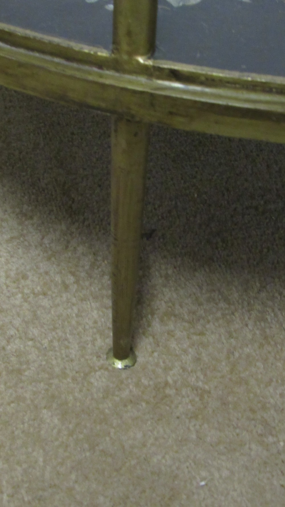 decorative laquered brass table View VII